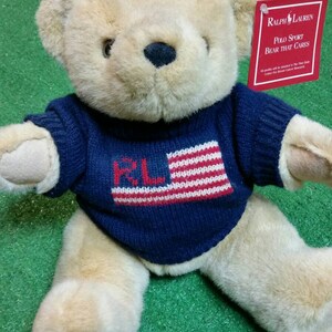 ralph lauren plush bear