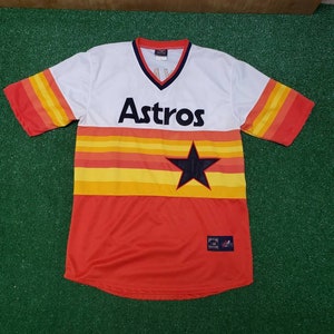 1980s or Early 1990s Houston Astros Majestic Nolan Ryan Jersey 