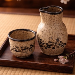 Bedside Water Carafe with Cup Set