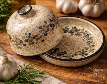Blueberry Garlic Roaster Baker