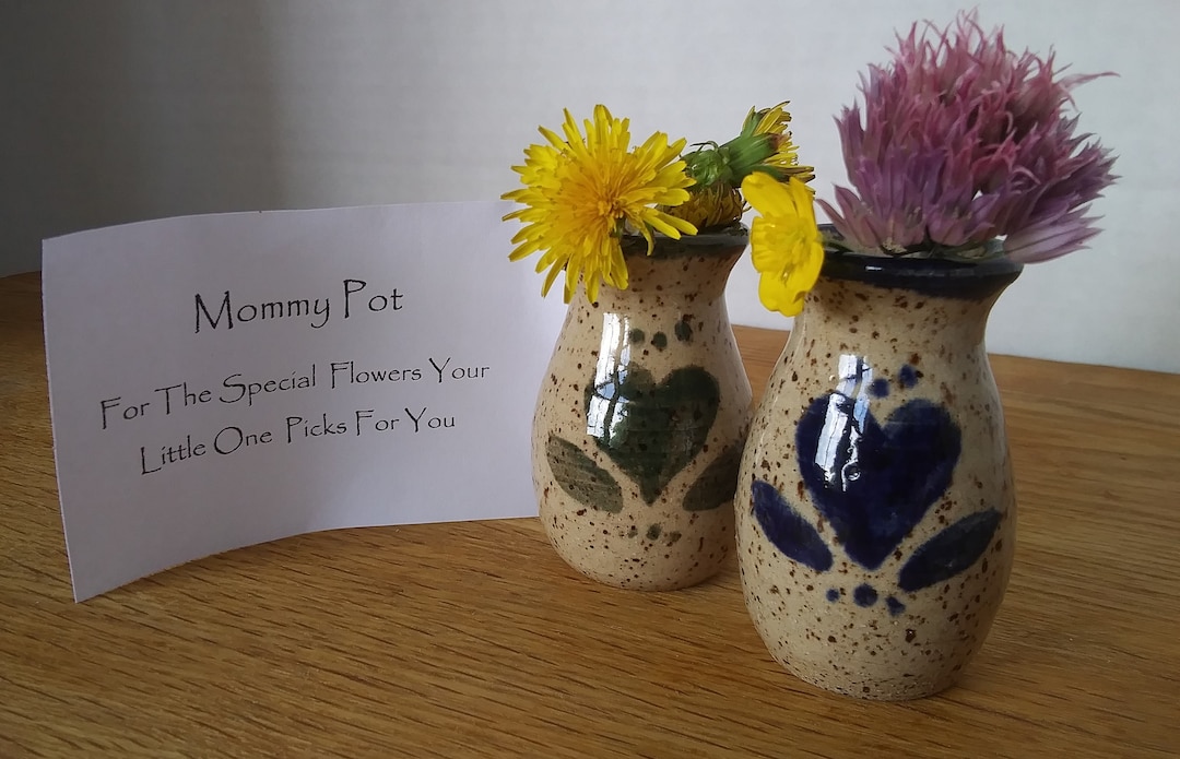 Mommy Pots Miniature Vase Toothpick Holder - Etsy