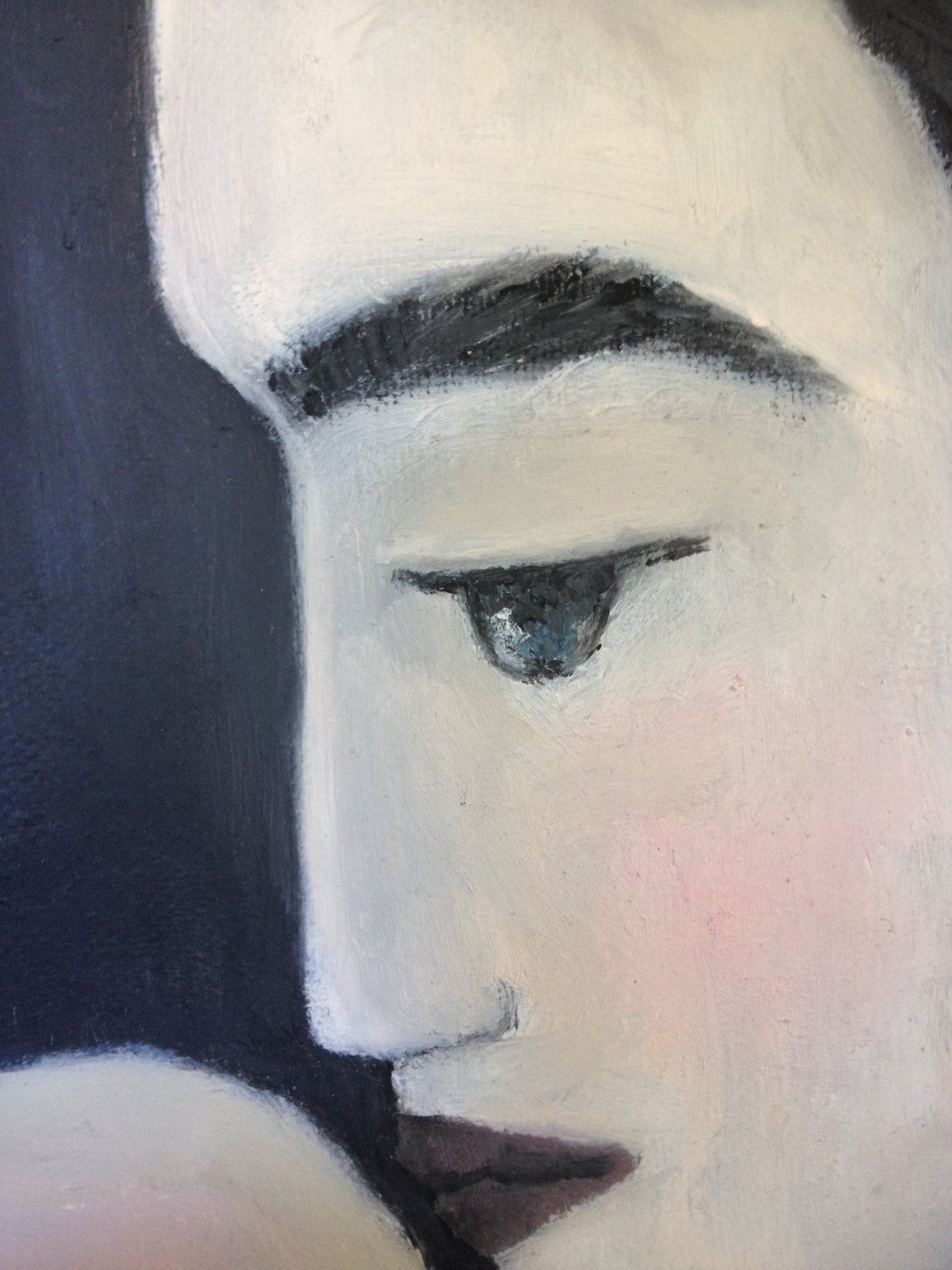 ORIGINAL PAINTING Oil on Canvas Portrait Handmade 100% - Etsy