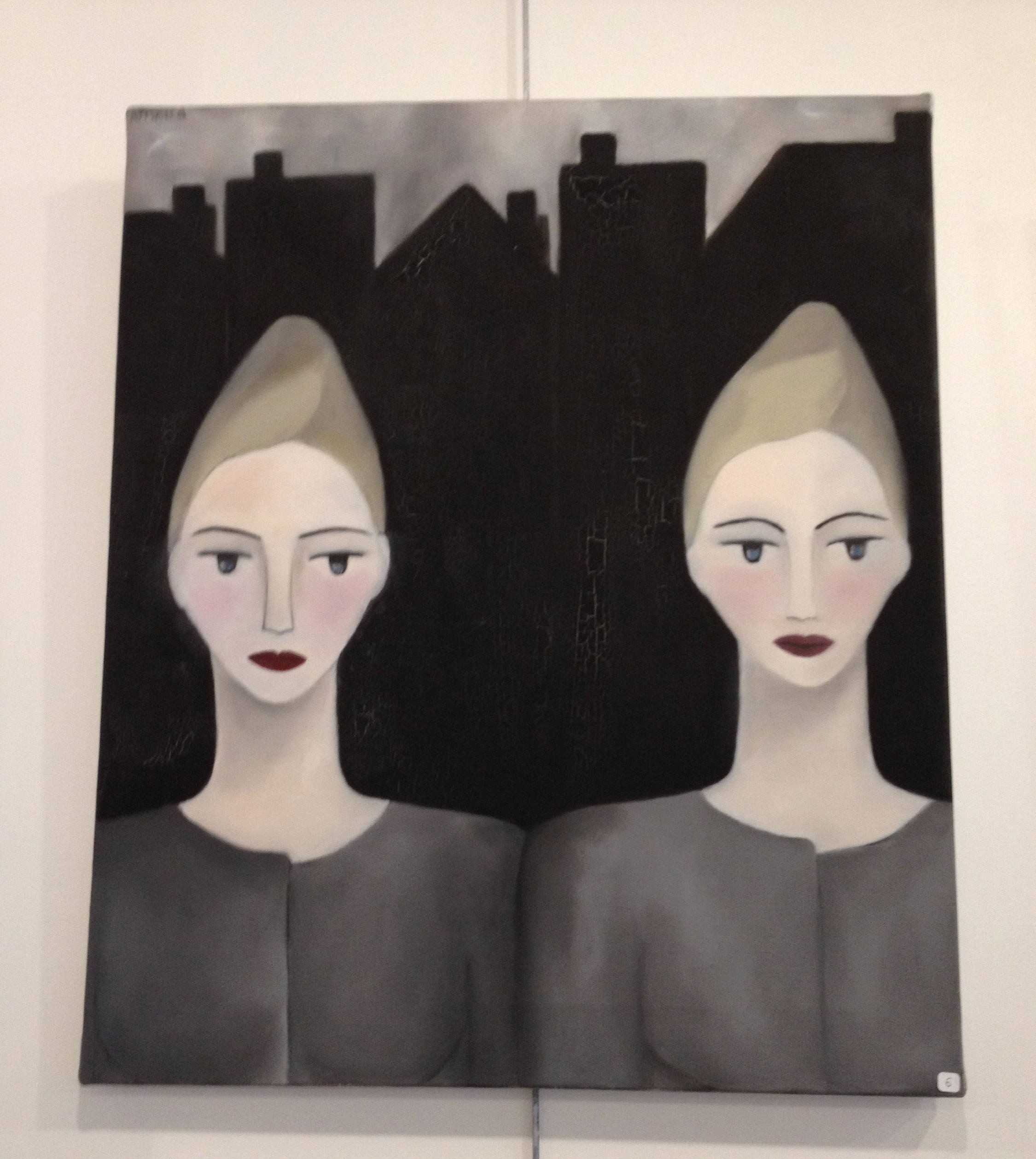 ORIGINAL PAINTING Art Portrait Oil on Canvas Painted in - Etsy