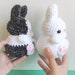 Sitting Bunny Plush Crochet PATTERN! Amigurumi Rabbit Plushie Toy - Etsy