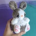 Sitting Bunny Plush Crochet PATTERN! Amigurumi Rabbit Plushie Toy - Etsy