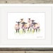 Black Face Sheep PRINT Watercolour - Etsy