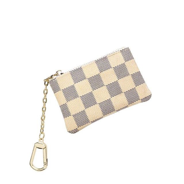 Key Pouch Monogram Keychain Wallet, ID Cardholder LOUIS VUITTON