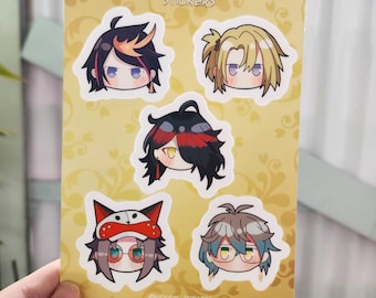 Luxium Chibi Sitcker Sheet
