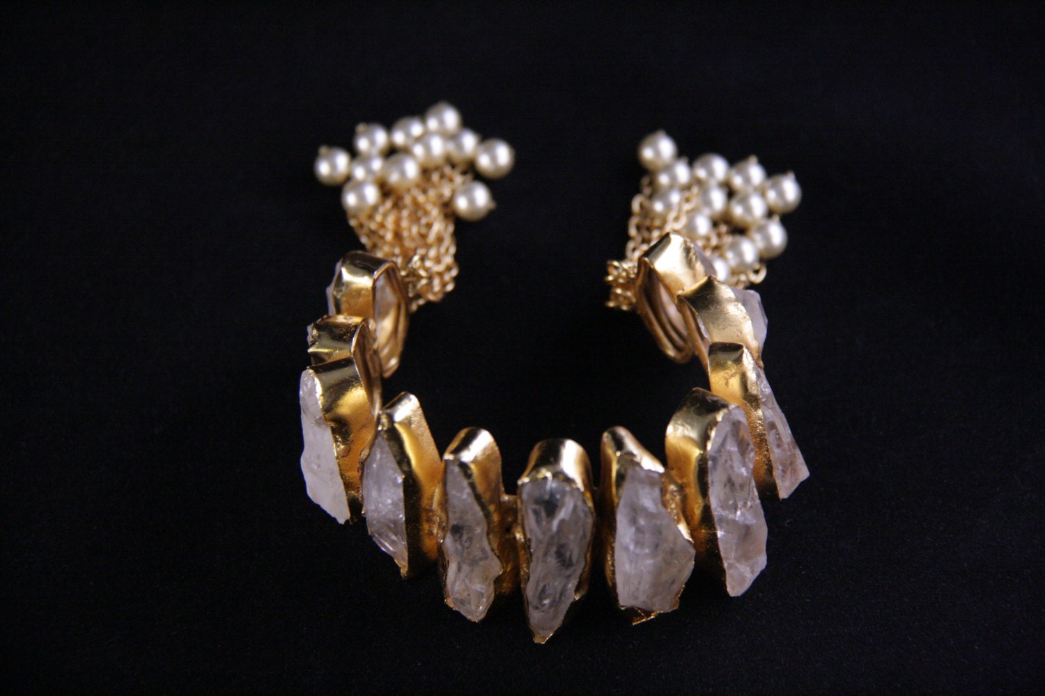 numeroastro Wood & Crystal | Sphatik Diamond Cut Beads Stretchable Bracelet  | eBay
