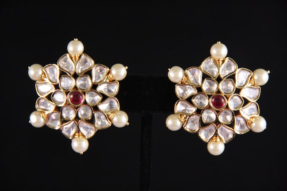 Kundan Pearl Tops