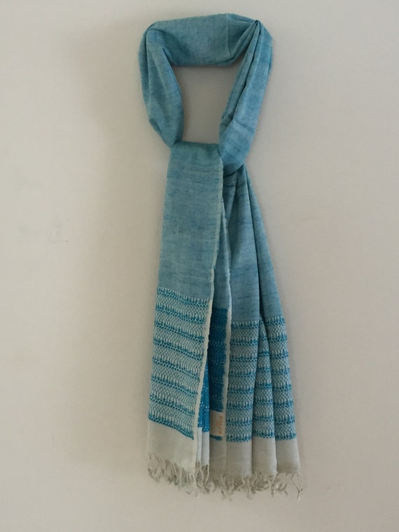Blue Fashion Scarf