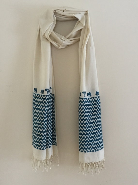 ERI Silk Assamese Print Scarf