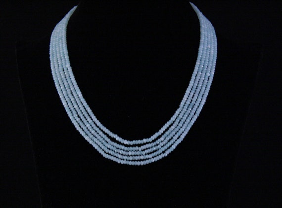 Light Blue Jade Necklace