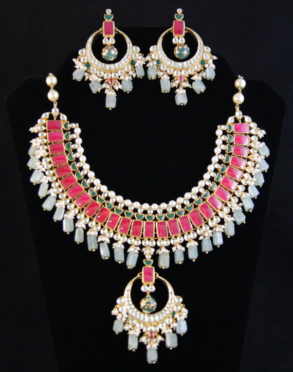 Choker and Chandbali  Set