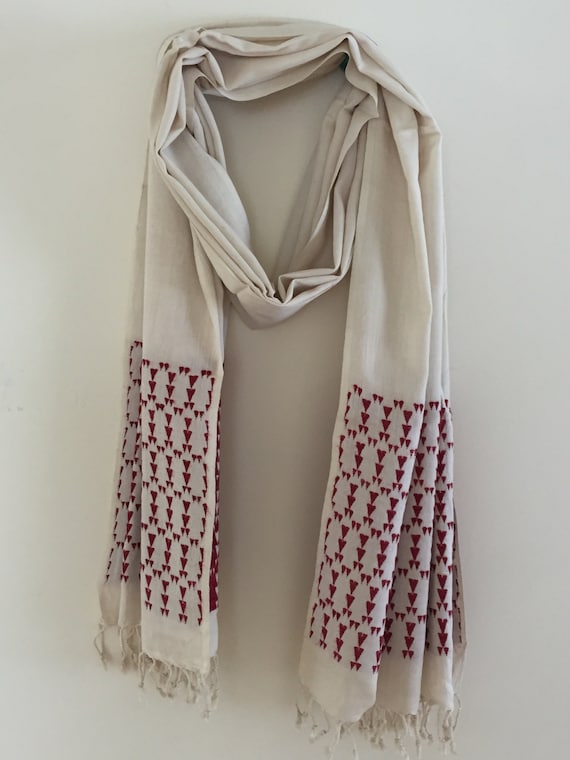 Handwoven ERI silk Stole