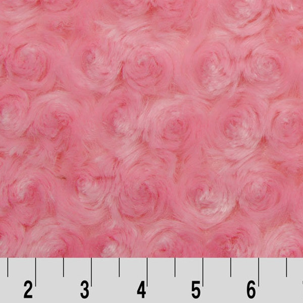 PARIS PINK ROSE Minky - Shannon Luxe Cuddle Rose Minky Paris Pink - Shannon Luxe Cuddle Minky - Paris Pink Rose Luxe Cuddle Minky Pink