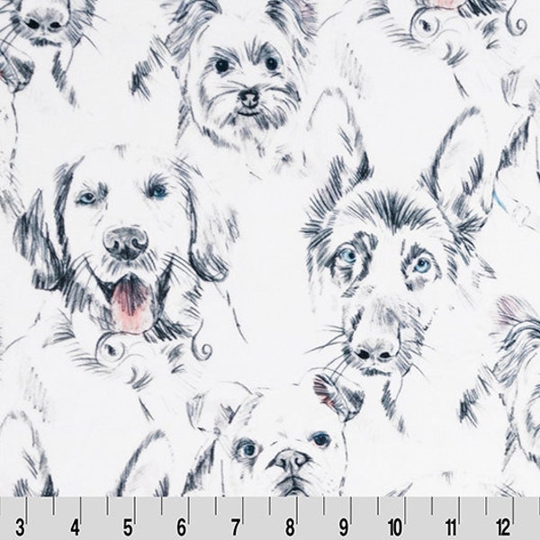 Dog Fabric Etsy