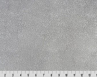 White with Silver Metallic Glitter - Cuddle Minky Fabric – Prism