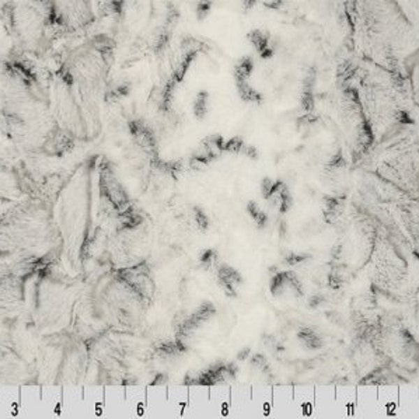 Alloy Snowy Owl Luxe Minky Fabric - Shannon Luxe Cuddle Minky Alloy Snowy Owl Shannon Luxe Cuddle Minky Snowy Owl Alloy Gray Minky Fabric