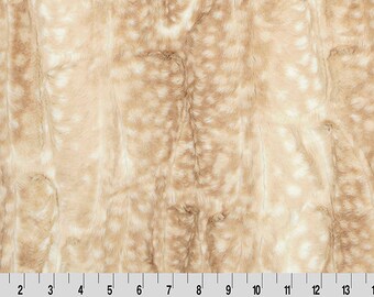 Fawn Beige Luxe Minky Fabric by Shannon - Beige Fawn Beige Luxe Minky - Shannon Fabrics Luxe Cuddle Fawn Beige Fawn Luxe Cuddle Minky
