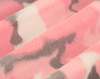 LUXE CAMO PINK minky - Shannon Cuddle Minky Camouflage Pink - Shannon Pink Camo Minky - Luxe Camouflage Pink Camo Minky Pink Camo Cuddle