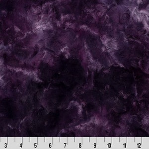 Plum Galaxy Luxe Minky Fabric - Purple Shannon Luxe Cuddle Minky Plum Galaxy - Shannon Luxe Cuddle Minky Purple - Galaxy Plum Minky