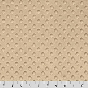 LATTE DIMPLE MINKY - Latte Shannon Cuddle Dimple Dot Minky - Beige Dimple Minky Fabric - Latte Beige Shannon Minky Dimple Beige Latte Minky bild 1