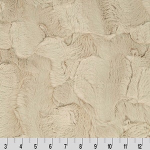 Champagne Hide Luxe  Minky Fabric - Shannon Luxe Cuddle Minky Champagne Hide - Beige Shannon Luxe Cuddle Minky - Champagne Hide Luxe Minky