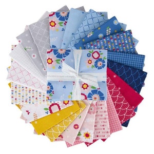 PURE DELIGHT Fat Quarters (21) - Riley Blake - by Gracey Larson - 21 Fat Quarters - Complete Collection - Ready to ship today!!!