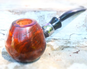 Brandy Glass Shaped Tobacco Pipe