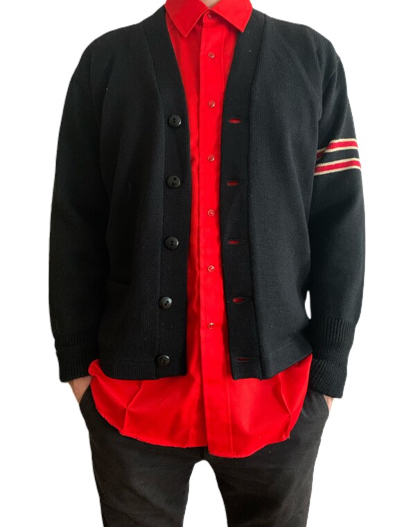 Vintage 1950s Collegiate Varsity Smithee Cardigan