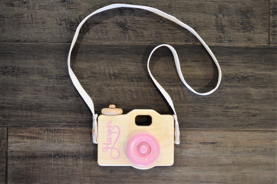 pink toy camera