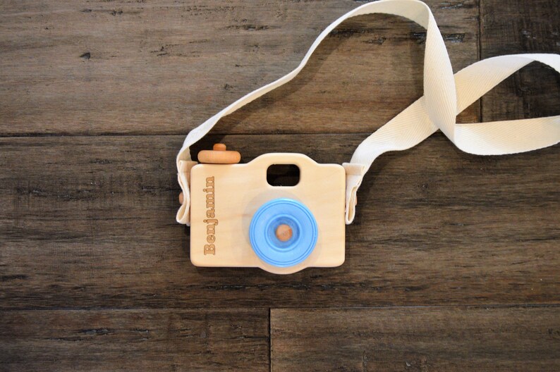 baby wooden camera
