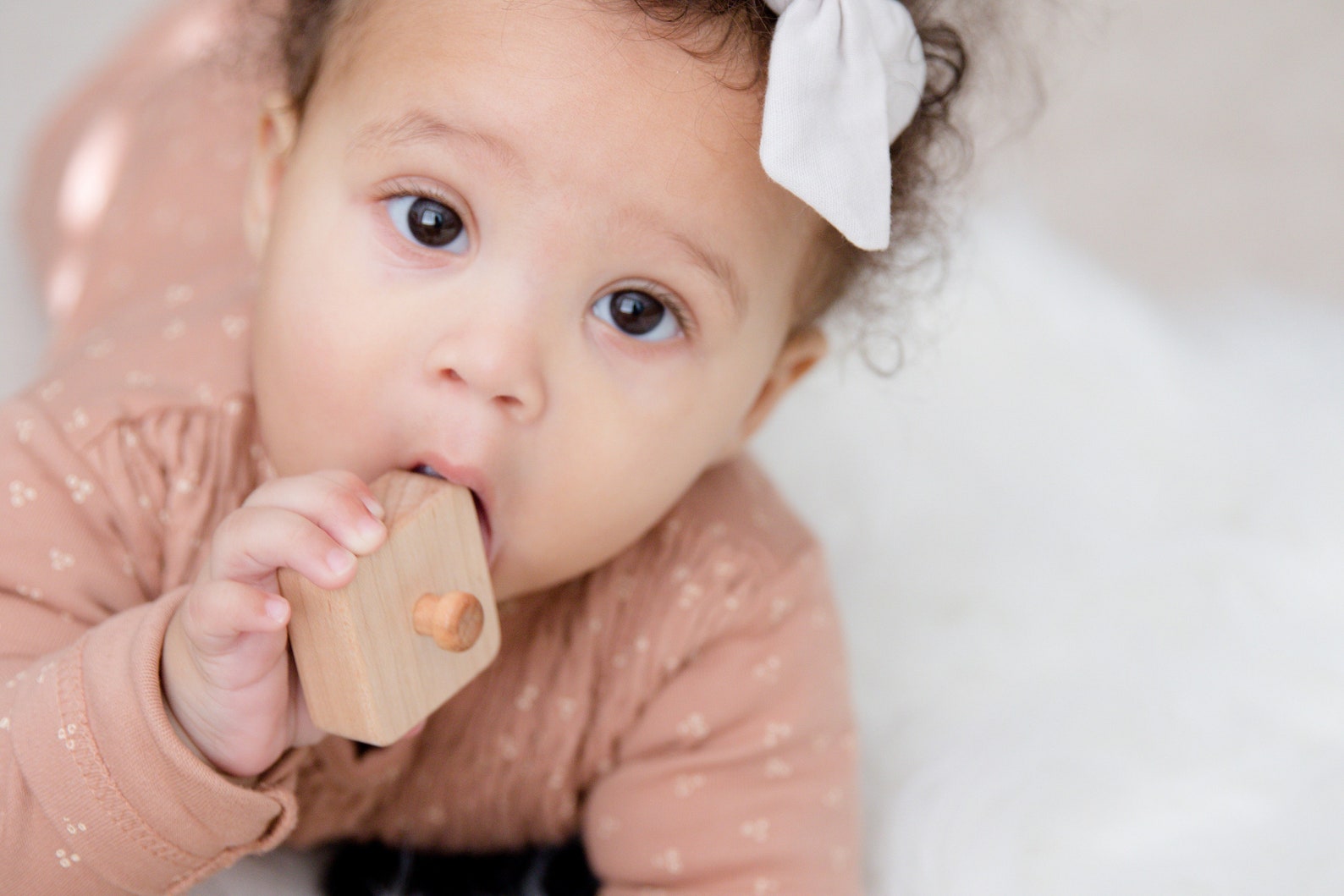 Montessori pincer grasp toy Handmade puzzle toy in hard Etsy