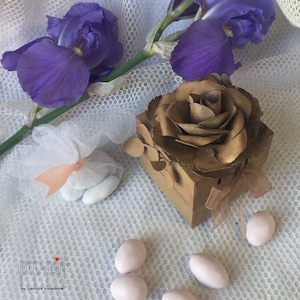Rose box shabby chic - Favors - mother's day