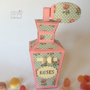 PERFUME BOX - Mother&#39;s day- svg - paper box