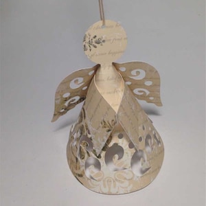 Small angel - Christmas - 3D SVG