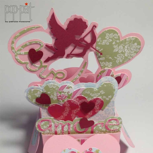 Box card amore - Valentine's gift