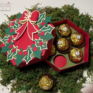 Garland box - Caja de Navidad -3DSVG
