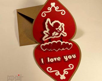 Cupido emergente - Día de San Valentín
