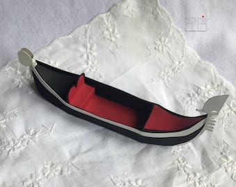 Gondole, fichier silhouette, fichier cricut