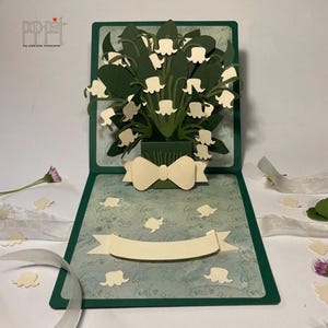 Muguet pop-up - Fête des Mères - Anniversaire
