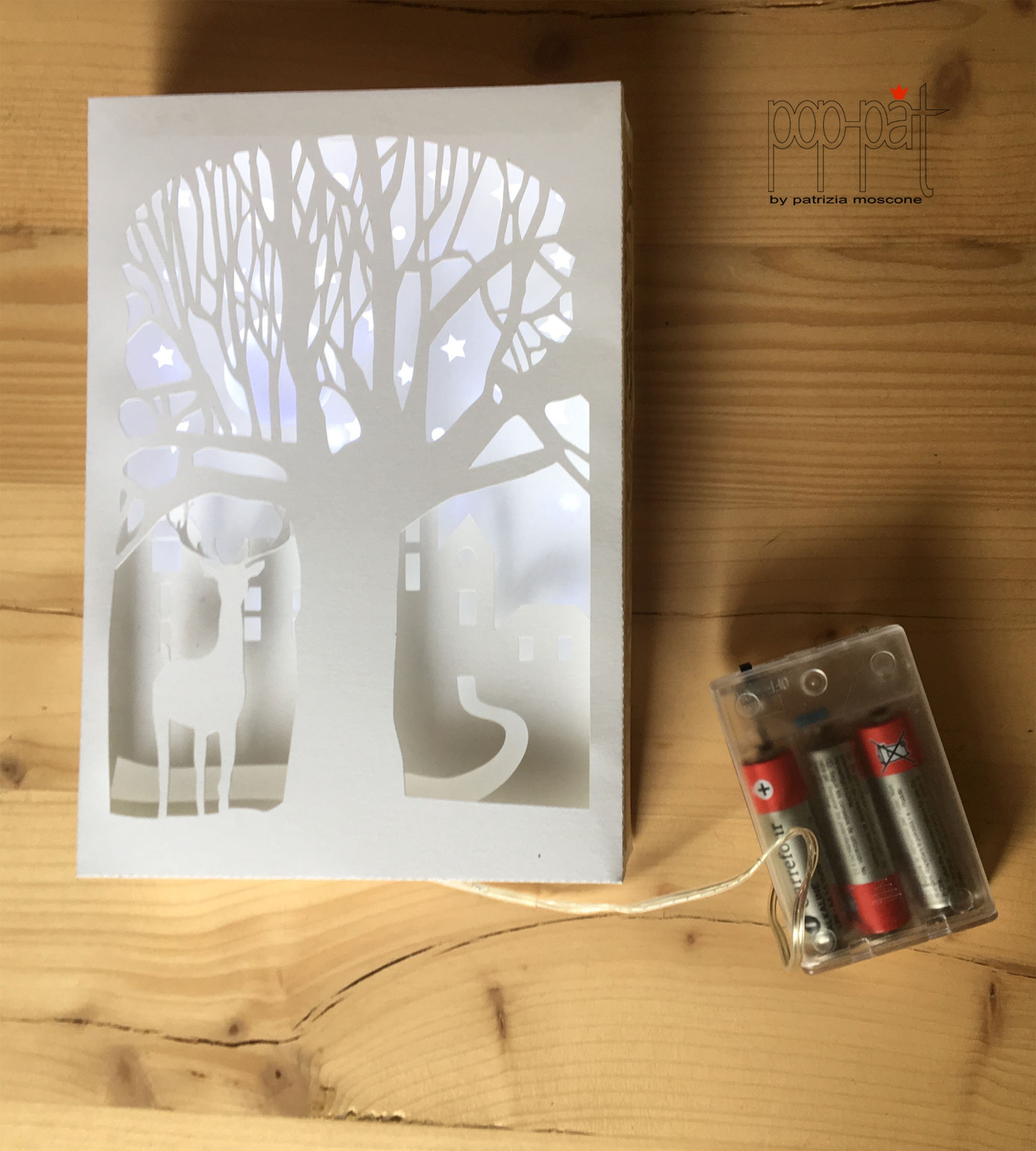 Shadow Box Winter Christmas Box Svg - Etsy UK