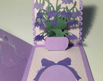 Flores para ti - pop up - día de la madre