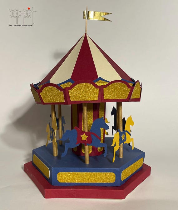 Carousel - Silhouette file, Cricut file