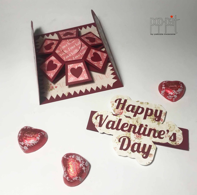Love Pop up - Valentine's Day - 3D SVG - Pop Up - Etsy
