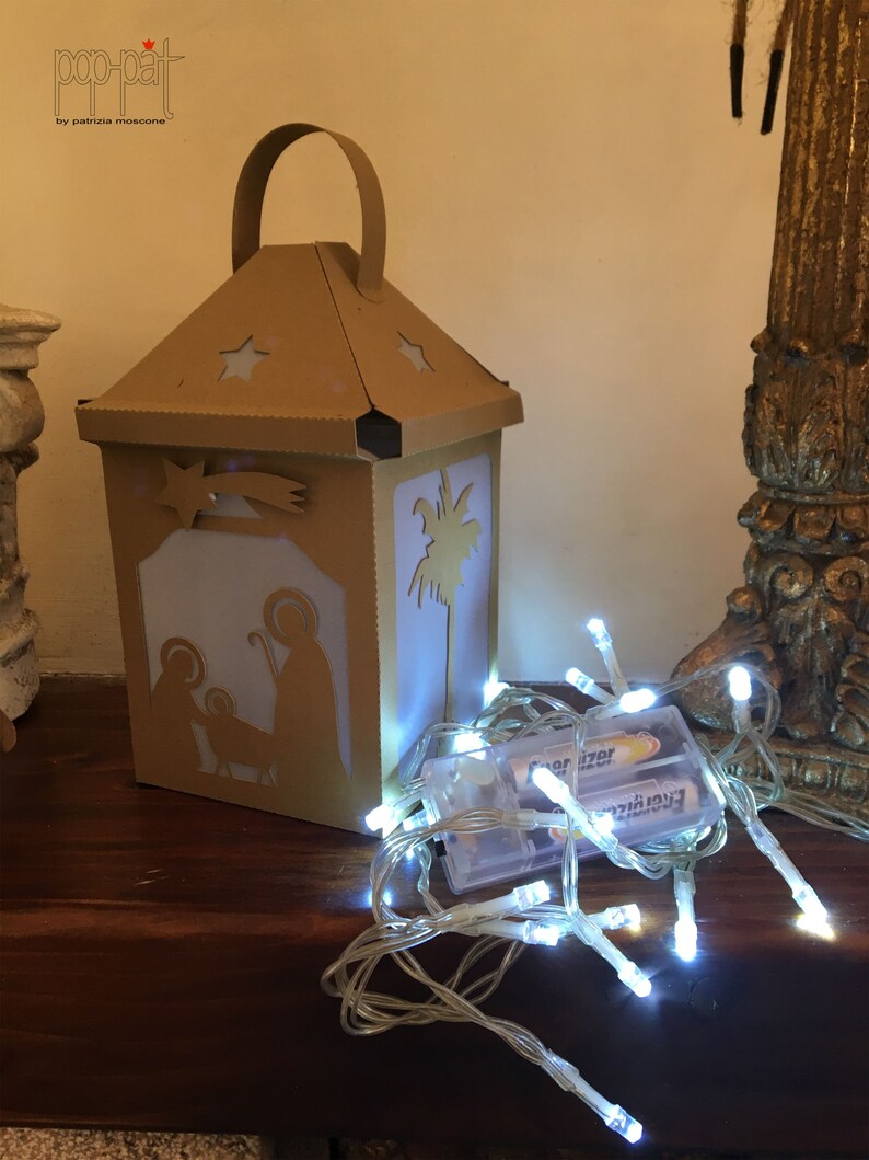 Download Christmas lantern svg silhouette cameo instant download | Etsy