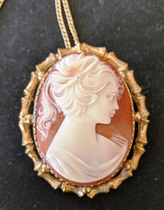 Brooch with lady's sale head