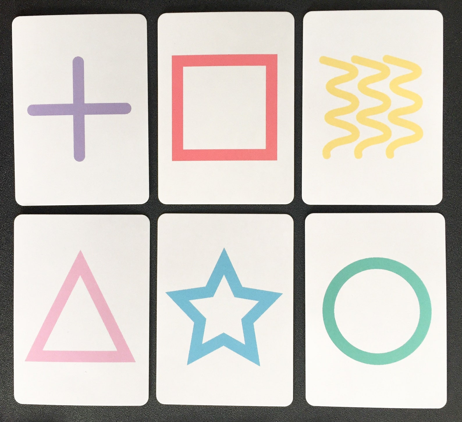 Zener Cards zener designs zener playing cards esp training Etsy