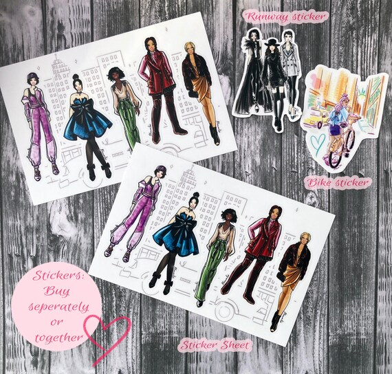 Bike sales fashion stickers